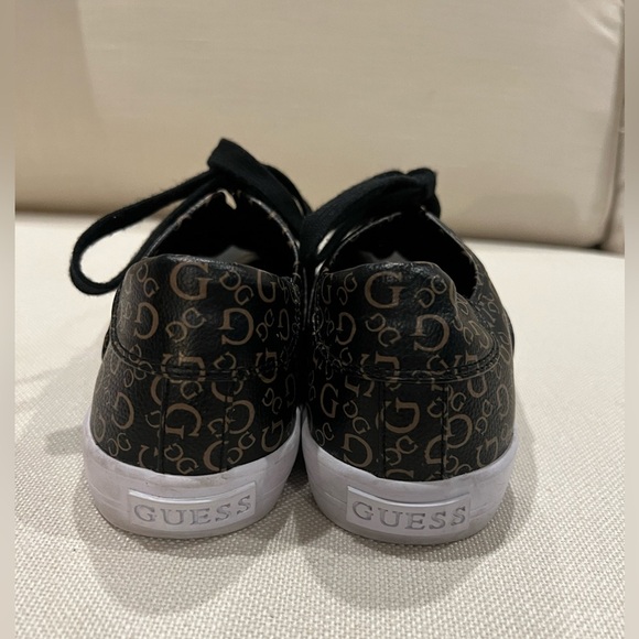 G by Guess Women Sneakers Black Brown size 8.5 Preowned Good Condition - Picture 5 of 5